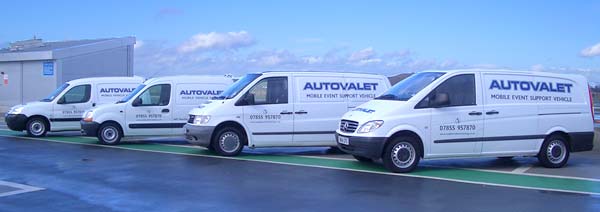 Autovalet's 4 Mobile Units