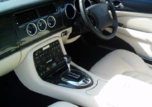 Car interior following valeting